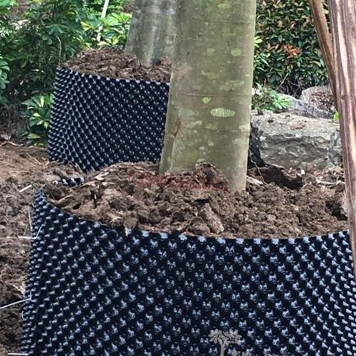 优质控根器pvc塑料加厚种大树围土栏育苗容器盆景绿化园林排水板